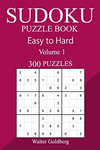 300 Easy to Hard Sudoku Puzzle Book