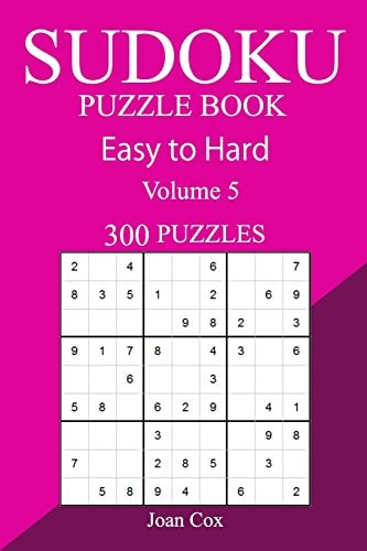 300 Easy to Hard Sudoku Puzzle Book