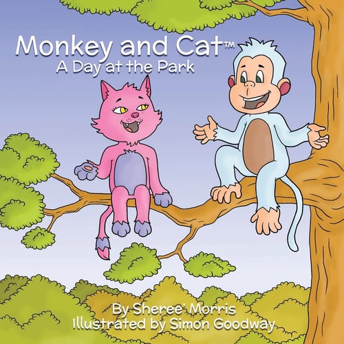 Monkey and Cat A Day at the Park