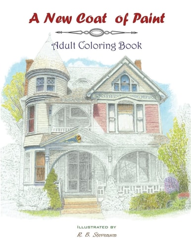 A New Coat of Paint Adult Coloring Book