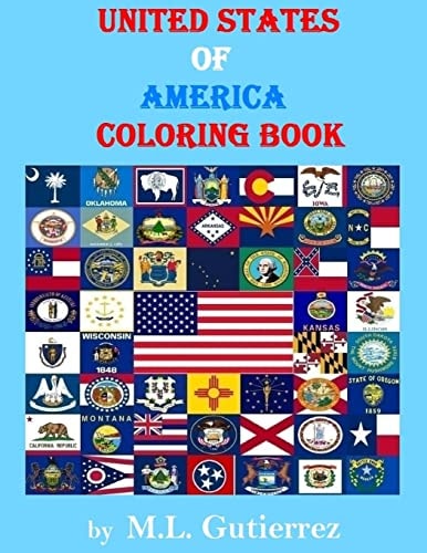 United States of America Coloring Book