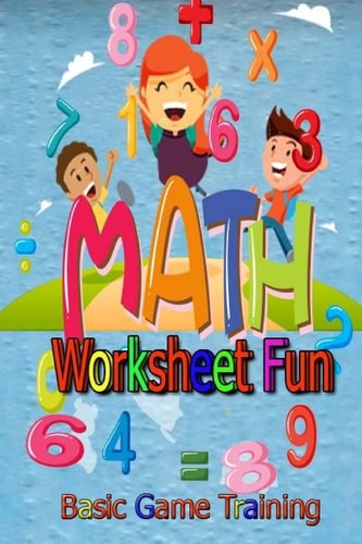 Math Worksheet Fun Basic Game Trainning Kids Leanning Preschool Family Happiness Strengthen Development