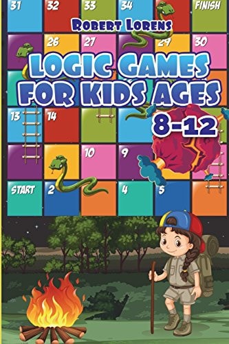 Logic Games For Kids 8-12 Hakyuu Logic Puzzles with Answers