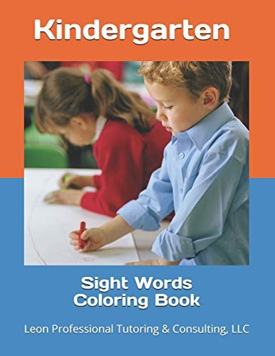 Sight Words Coloring Book Kindergarten