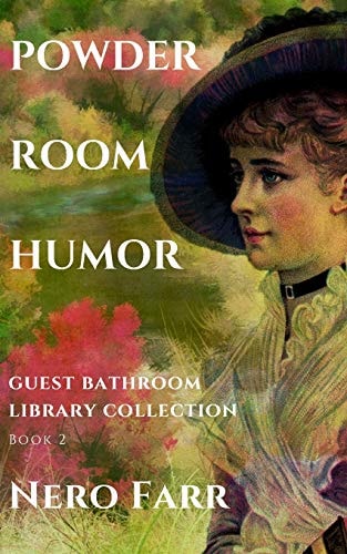 Powder Room Humor Guest Bathroom Library Collection