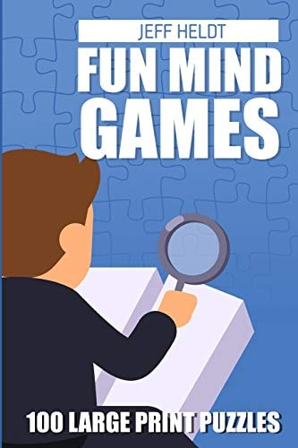 Fun Mind Games Walls Puzzles - 100 Large Print Puzzles