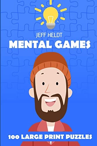 Mental Games Hakoiri Puzzles - 100 Large Print Puzzles