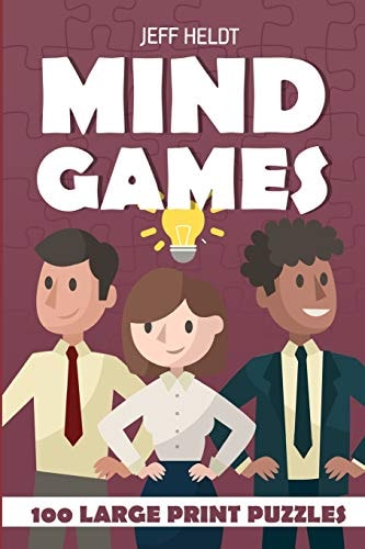 Mind Games Slash Pack Puzzles - 100 Large Print Puzzles