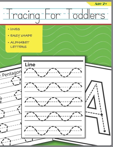 Tracing for Toddlers Beginner to Tracing Lines, Shape & ABC Letters