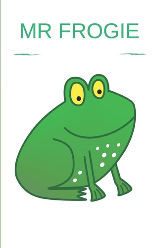 MR Frogie Story Book with 50 Pages with a Glossy Cover Finish Touch