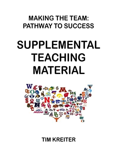 Supplemental Teaching Material for Making the Team Pathway to Success