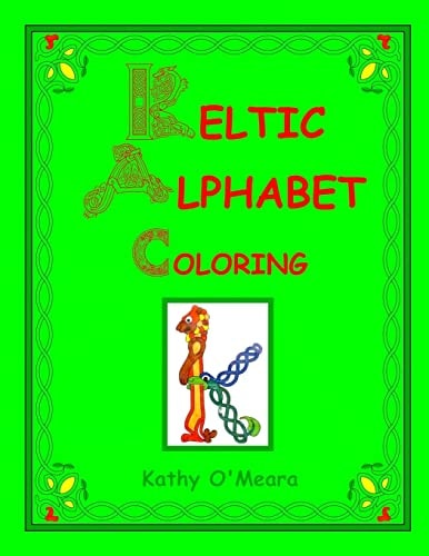 Keltic Alphabet Coloring Lower Case