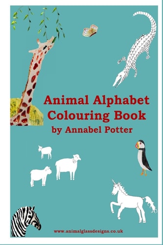 Animal Alphabet Colouring Book