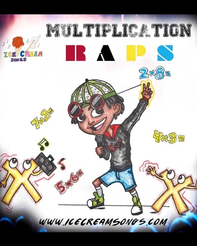 Icecreamsongs Multiplication Raps Ice Cream Songs Book One