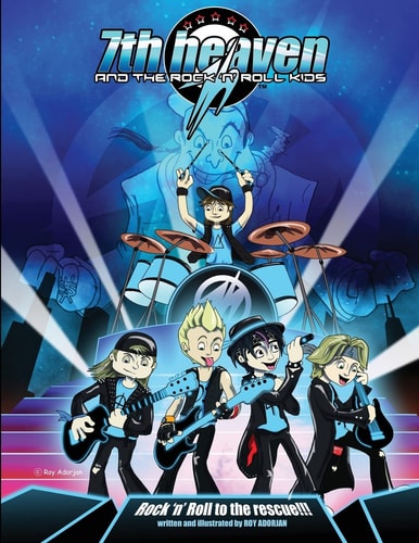 7th Heaven and the Rock'n'Roll Kids Rock'n'Roll To The Rescue: Art and Introduction