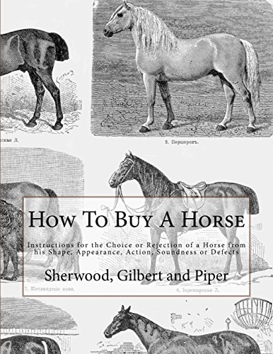 How To Buy A Horse Instructions for the Choice Or Rejection of a Horse from His Shape, Appearance, Action, Soundness Or Defects