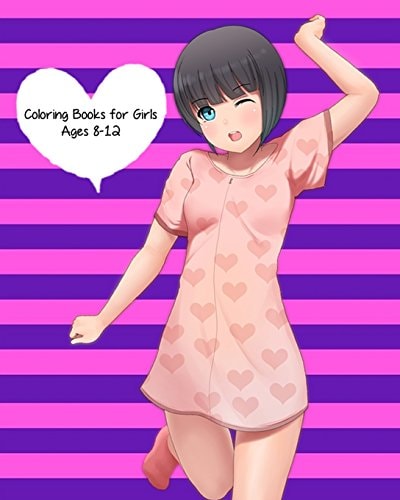 Coloring Books for Girls Ages 8-12 Fashion Coloring Book, Cool Fashion and Style Trends for Fashion Lover!