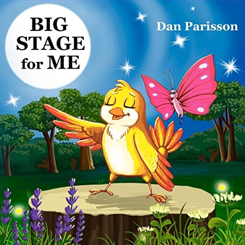 Big Stage for Me Book about Self-Confidence and Friendship. Great for Learning to Believe in Yourself, and Show Empathy and Support. Picture Books, Preschool Books, Ages 3-8, Baby Books, Kids Book