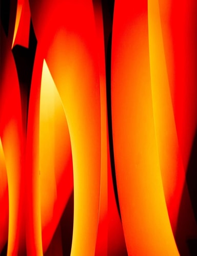 Abstract Flames Notebook College Ruled 100 Sheets/200 Pages 7.44x9.69