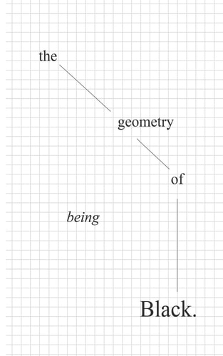The Geometry of Being Black