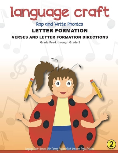 Language Craft Rap and Write Phonics Letter Formation Verses Verses and Letter Formation Directions