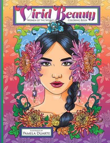 Vivid Beauty Women of the World Coloring Book