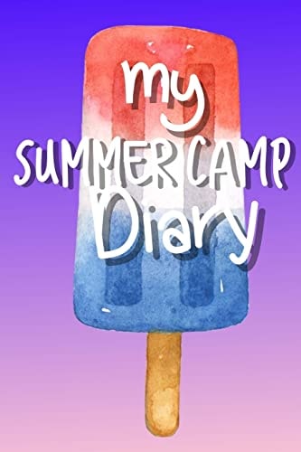 Summer Camp Diary Fun Memory Keepsake Book