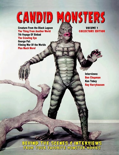 Candid Monsters BEHIND the SCENES PHOTOS, INTERVIEWS and ARTICLES from Your Favorite Monster Movies