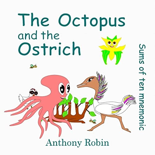 The Octopus and the Ostrich Sum of Ten Mnemonic
