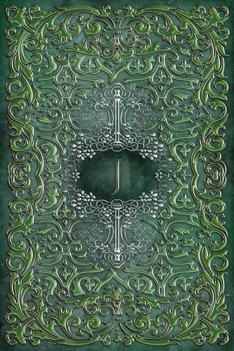 Monogram "J" Notebook