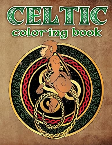 Celtic Coloring Book Spiritual Celtic Designs and Stress Relieving Mandalas Inspired by Celtic Mythology and Symbols