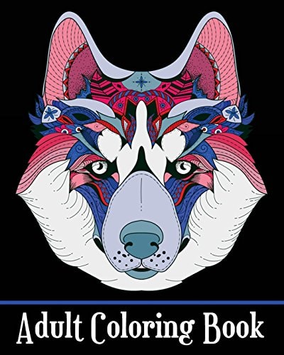 Adult Coloring Book Stress Relieving Animal Designs, Adorable Animal Drawings (Perfect for Beginners and Animal Lovers)