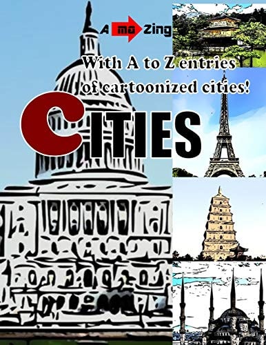 Amazing Cities With a to Z Entries of Cartoonized Cities