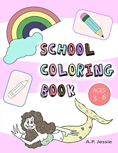School Coloring Book Coloring Book for Kids & Toddlers