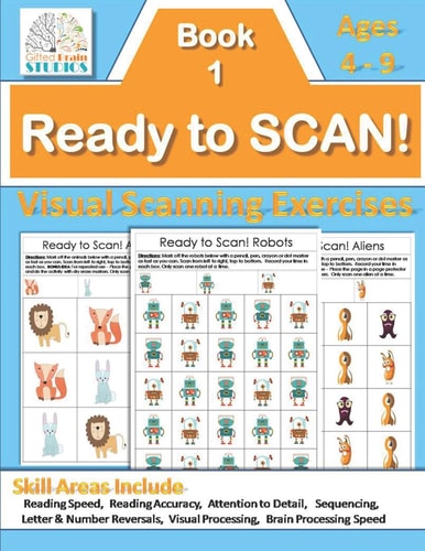 Ready to Scan! Beginners Visual Scanning Exercises for Young Students