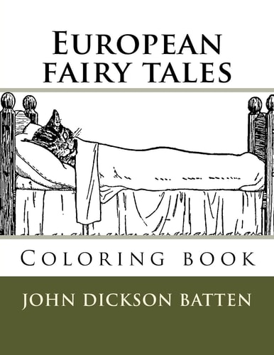 European Fairy Tales Coloring Book