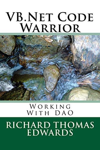 VB.Net Code Warrior Working With DAO