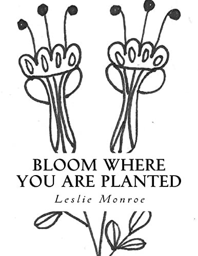 Bloom Where You Are Planted Coloring Book of Encouragement