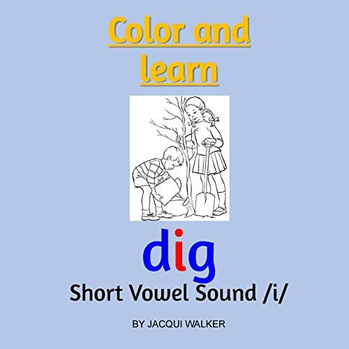 Short Vowel Sound /i/ (American English) Color and Learn