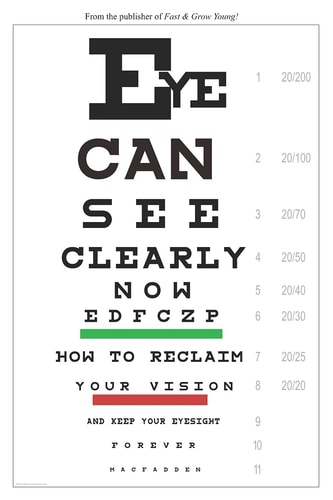 Eye Can See Clearly Now How to Reclaim Your Vision and Keep Your Eyesight Forever