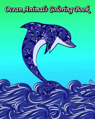 Ocean Animals Coloring Book Gorgeous Ocean Animal Drawings (Perfect for Beginners)