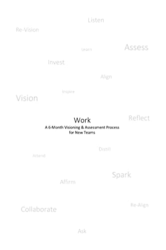 Work A 6-Month Visioning and Assessment Process for New Teams