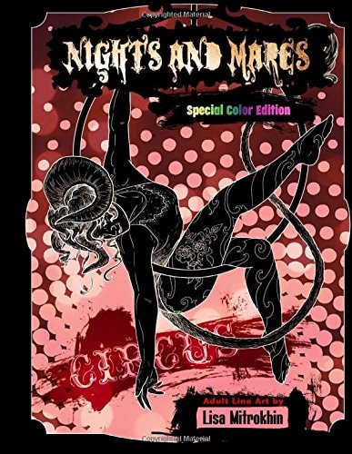 Nights And Mares Circus - Color Edition Line Art