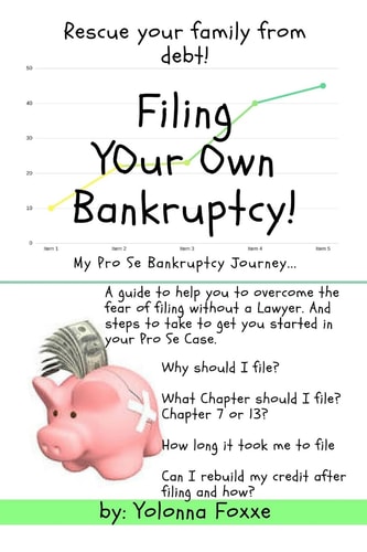 Filing Your Own Bankruptcy My Pro Se Bankruptcy Journey...
