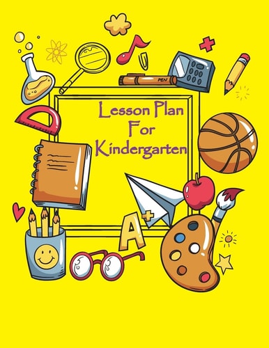 Lesson Plan Lesson Plan For Kindergarten - Large 8.5 X 11 Inch
