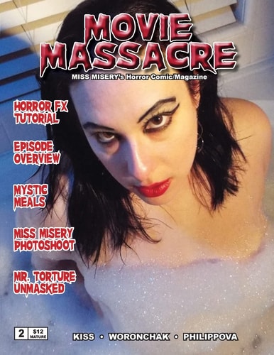 Movie Massacre Miss Misery's Horror Comic Magazine #2 The Heart