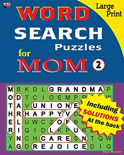 WORD SEARCH Puzzles for MOM