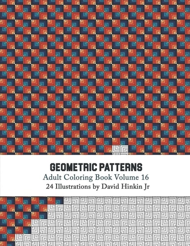 Geometric Patterns - Adult Coloring Book Vol. 16