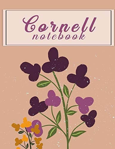 Cornell Notebook Note Taking Notebook, for Students, Writers, School Supplies List, Notebook 8.5 X 11- 120 Pages