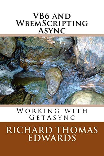 VB6 and WbemScripting Async Working with GetAsync